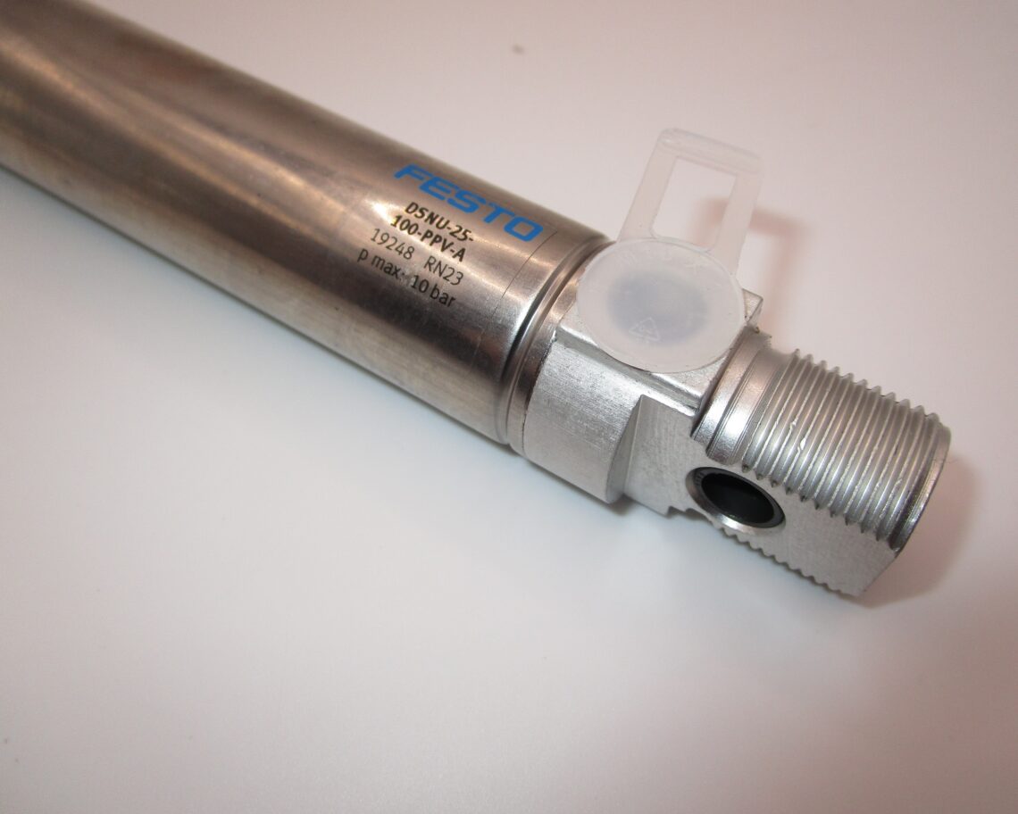 FESTO DSNU-25-100-PPV-A MAT 19248 ISO Round cylinder - Image 2