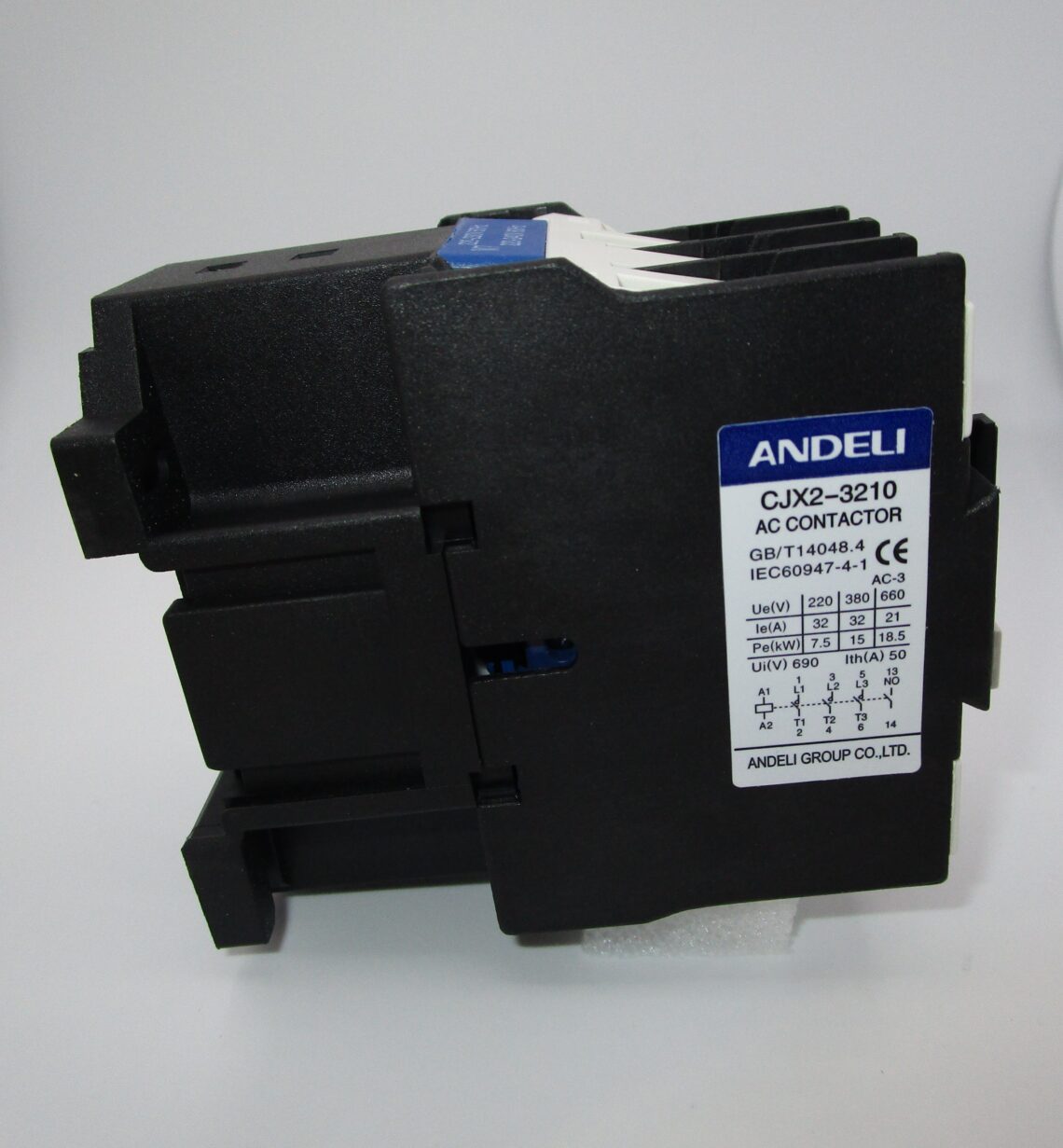 ANDELI CJX2-3210 220V Contactor - Image 2