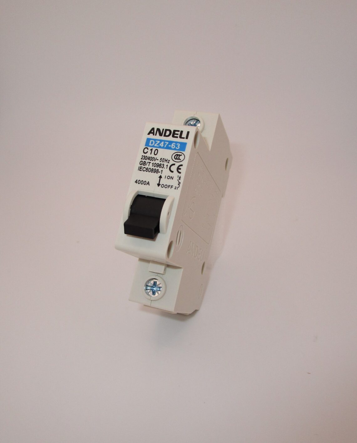 ANDELI DZ47-63 Miniature Circuit Breaker 1P-C10A