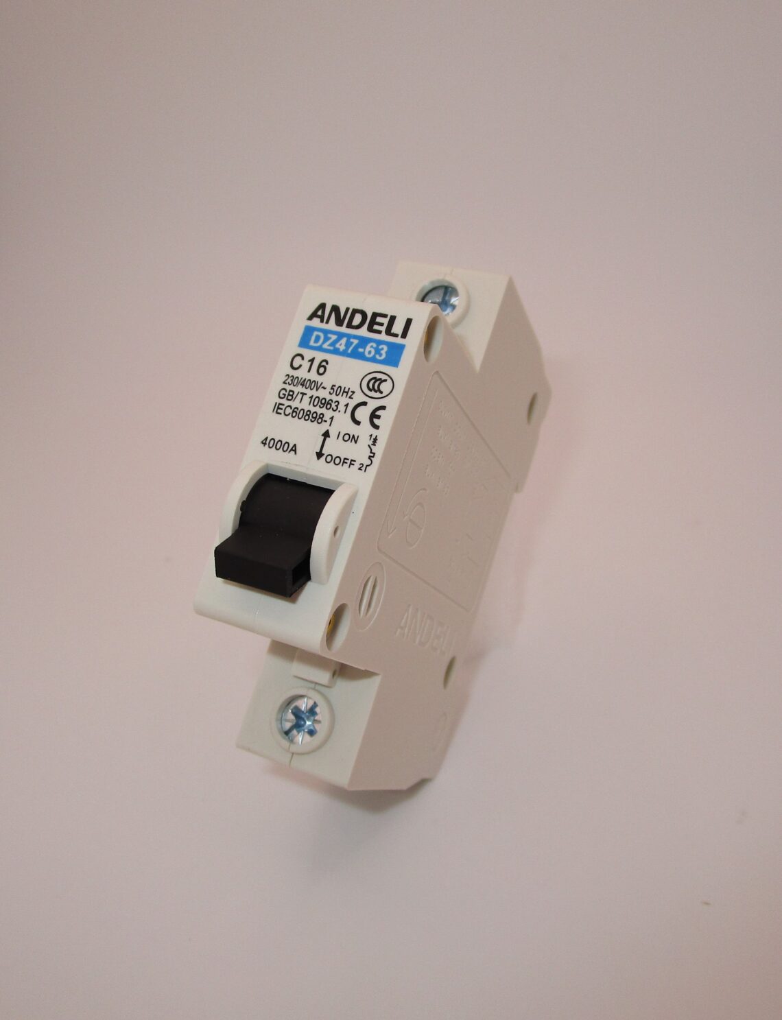 ANDELI DZ47-63 Miniature Circuit Breaker 1P-C16A - Image 3