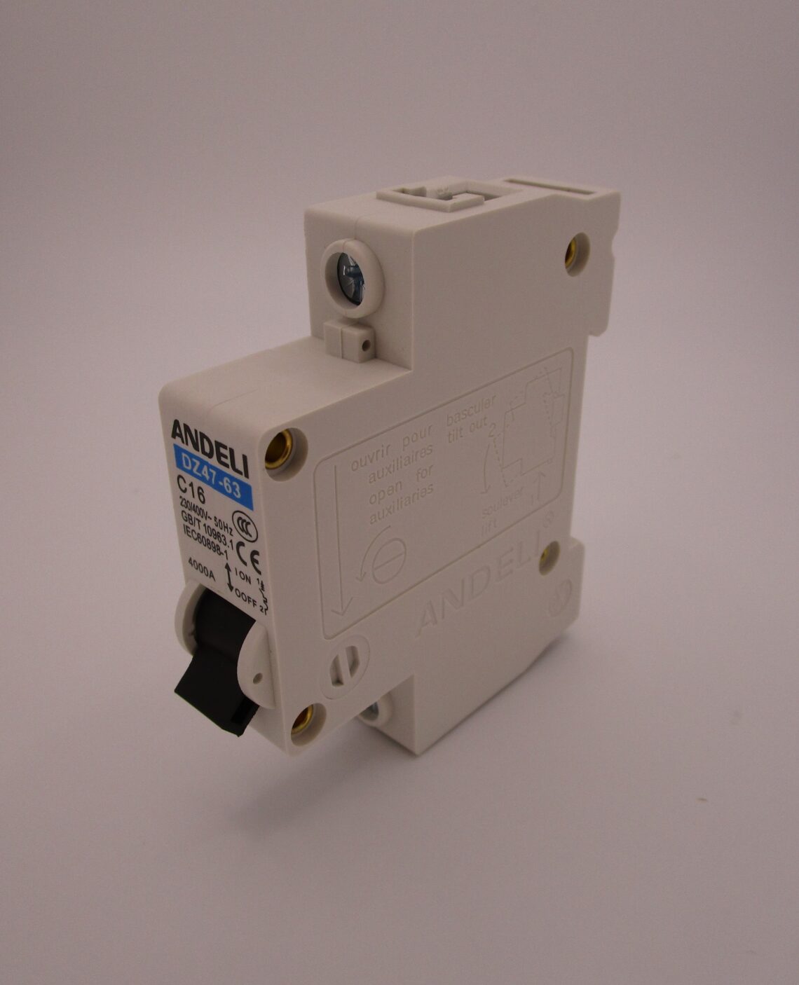ANDELI DZ47-63 Miniature Circuit Breaker 1P-C16A - Image 5