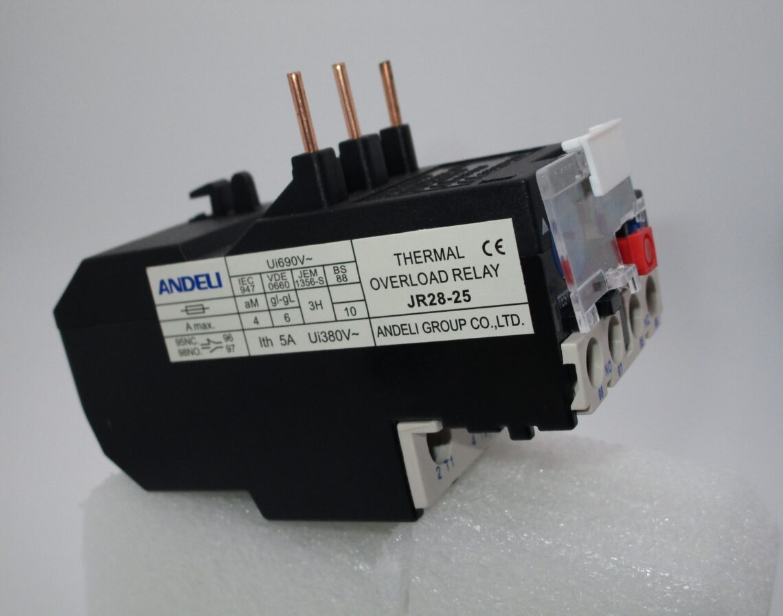 ANDELI JR28-25  Thermal Overload Relay 0.16-0.25A compatible with LC1D Contactors - Image 3