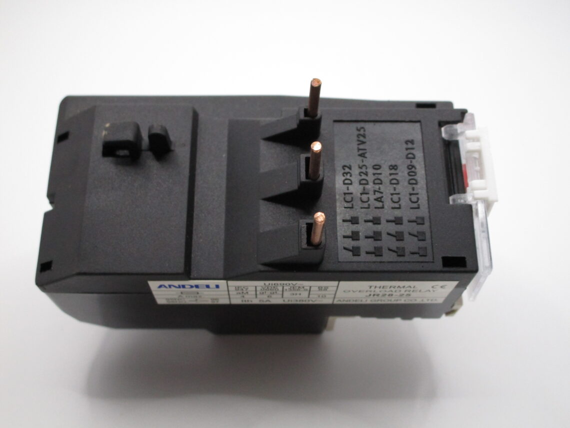 ANDELI JR28-25  Thermal Overload Relay 0.16-0.25A compatible with LC1D Contactors - Image 4
