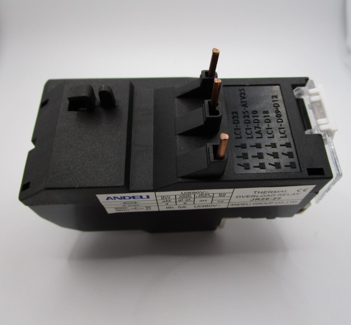 ANDELI JR28-25 Thermal Overload Relay 0.1-0.16A for LC1D Contactors - Image 3