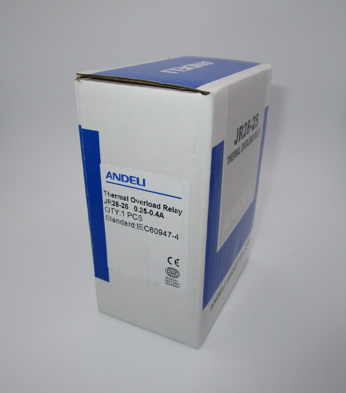ANDELI JR28-25 Thermal Overload Relay 0.25-0.4 A compatible with LC1D Contactors - Image 5