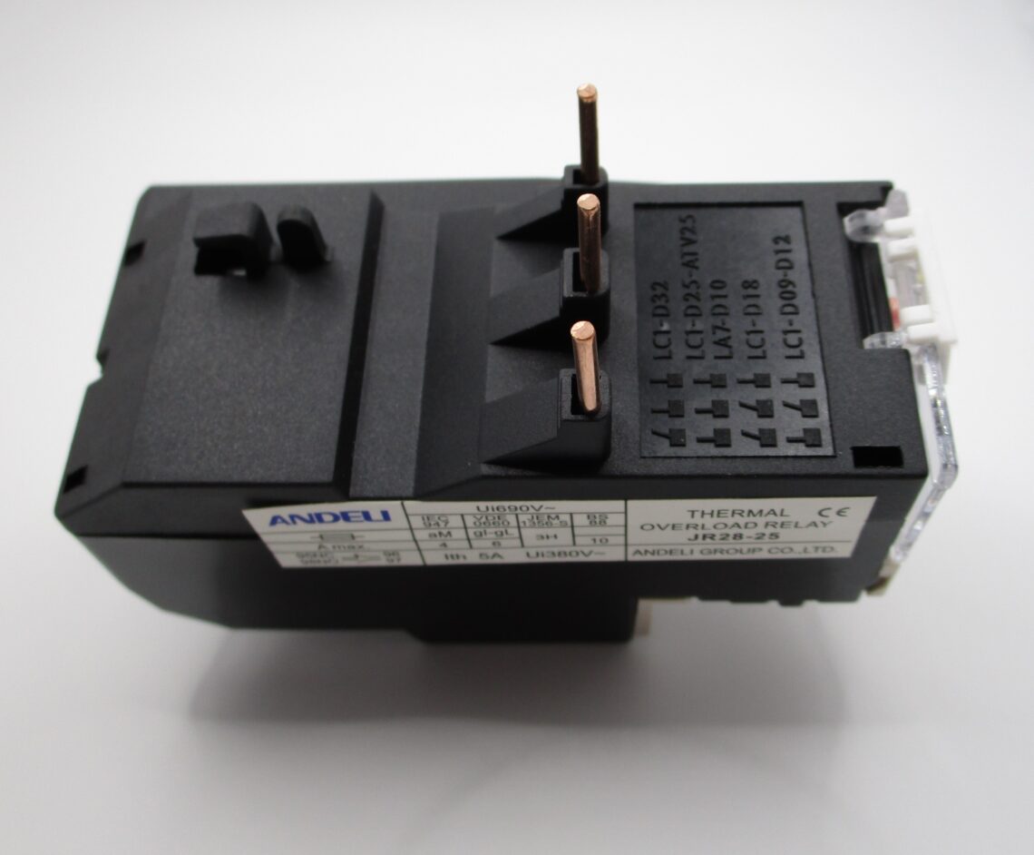 ANDELI JR28-25 Thermal Overload Relay 1-1.6 A compatible with LC1D Contactors - Image 3