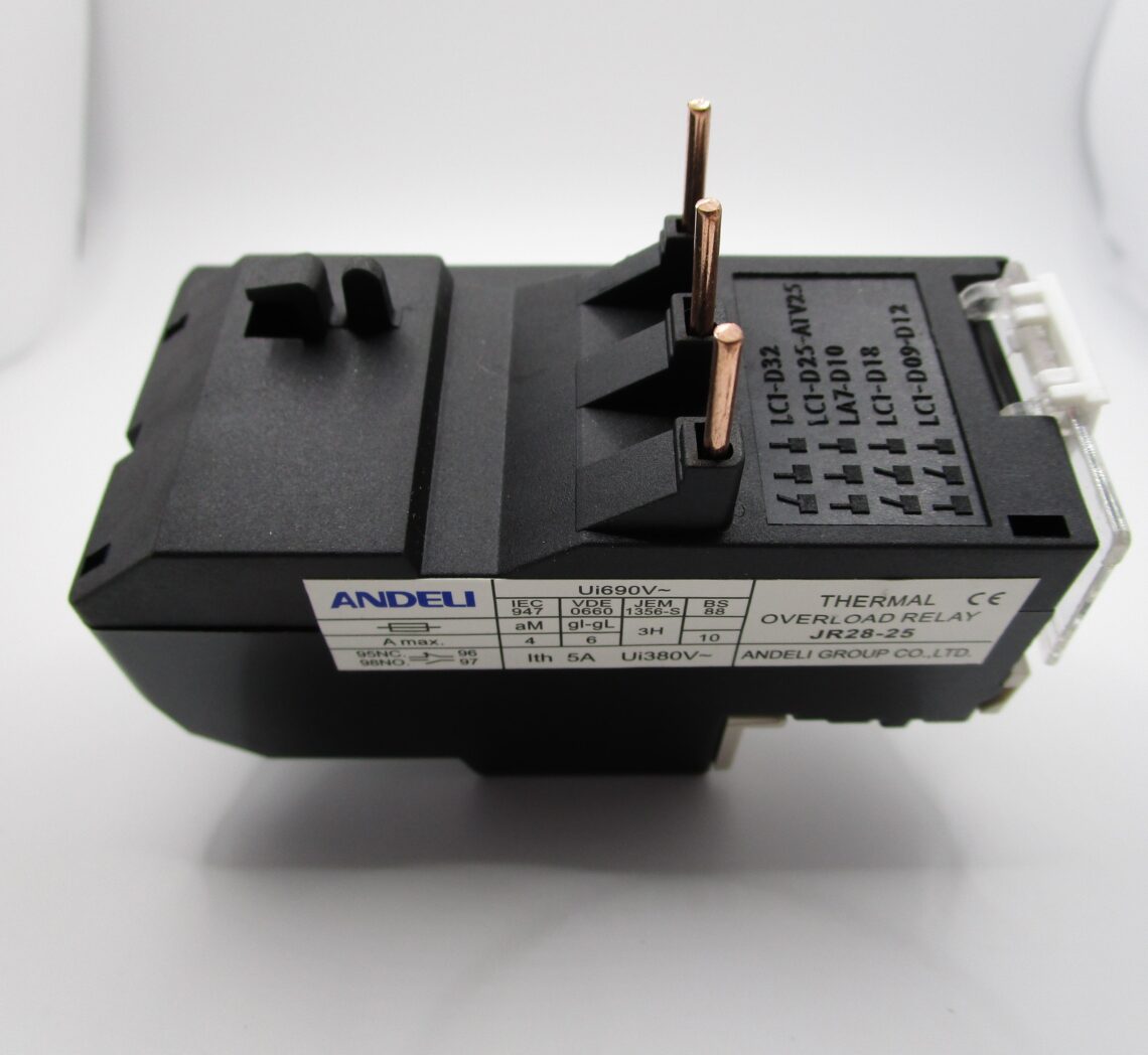 ANDELI JR28-25 Thermal Overload Relay 17-25 A compatible with LC1D Contactors - Image 4