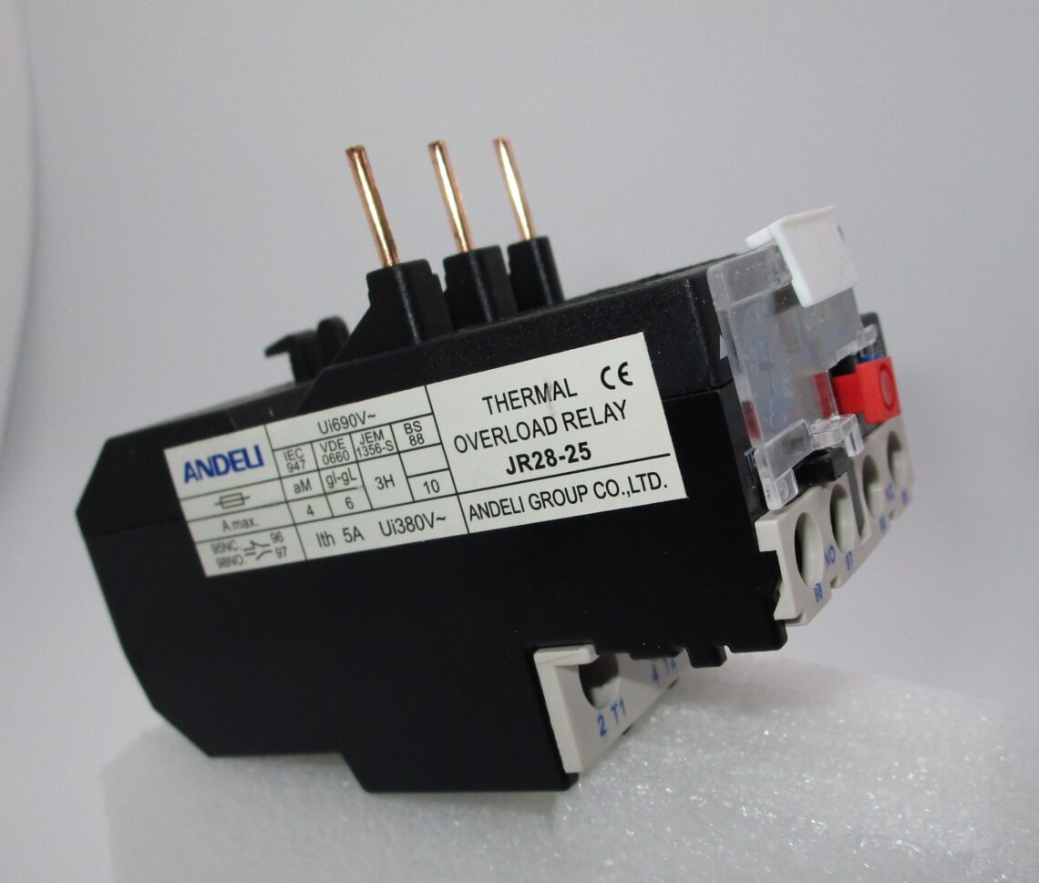 ANDELI JR28-25 Thermal Overload Relay 2.5-4 A compatible with LC1D Contactors - Image 2
