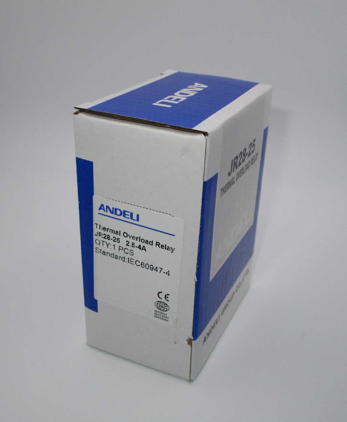 ANDELI JR28-25 Thermal Overload Relay 2.5-4 A compatible with LC1D Contactors - Image 4