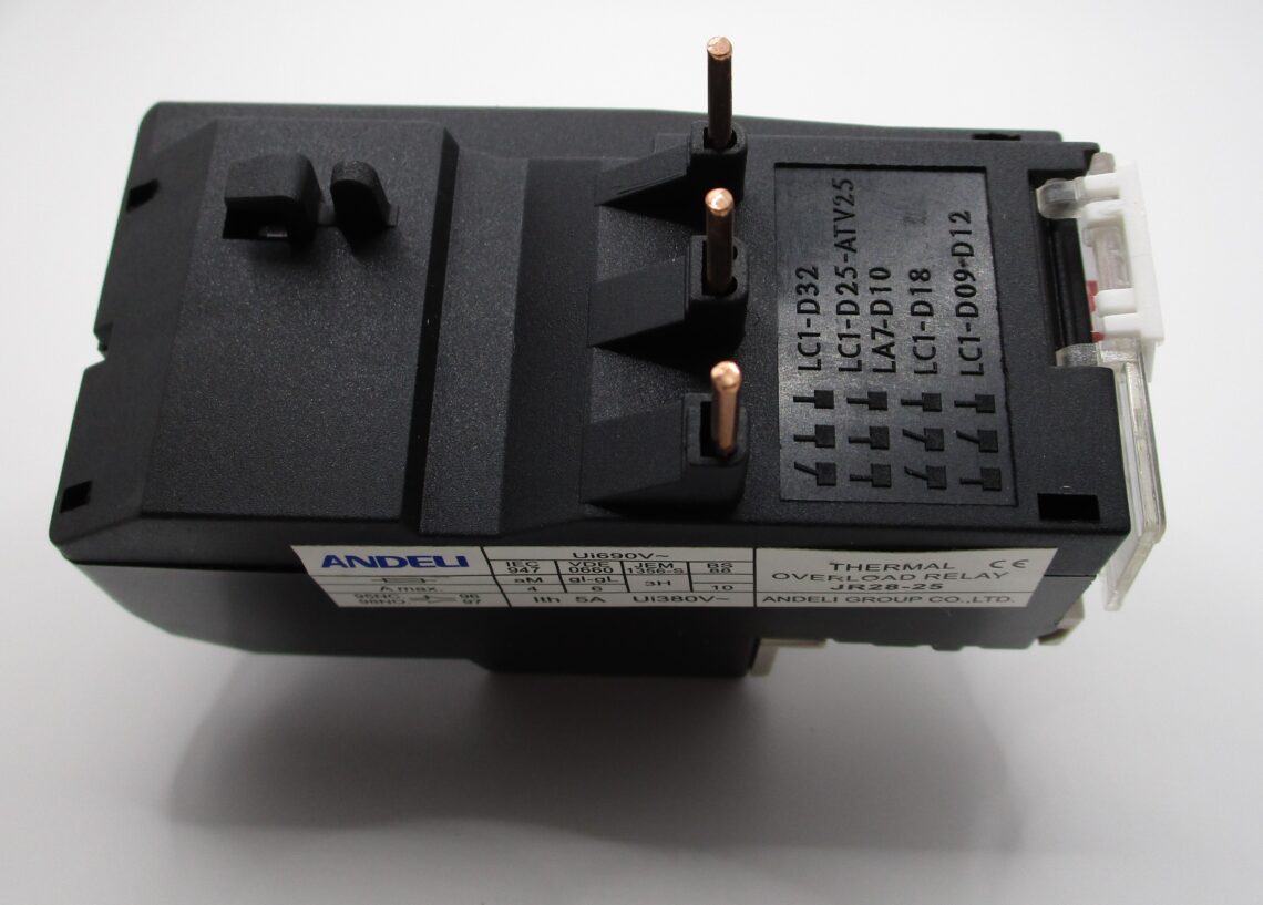 ANDELI JR28-25 Thermal Overload Relay 4-6A compatible with LC1D Contactors - Image 3