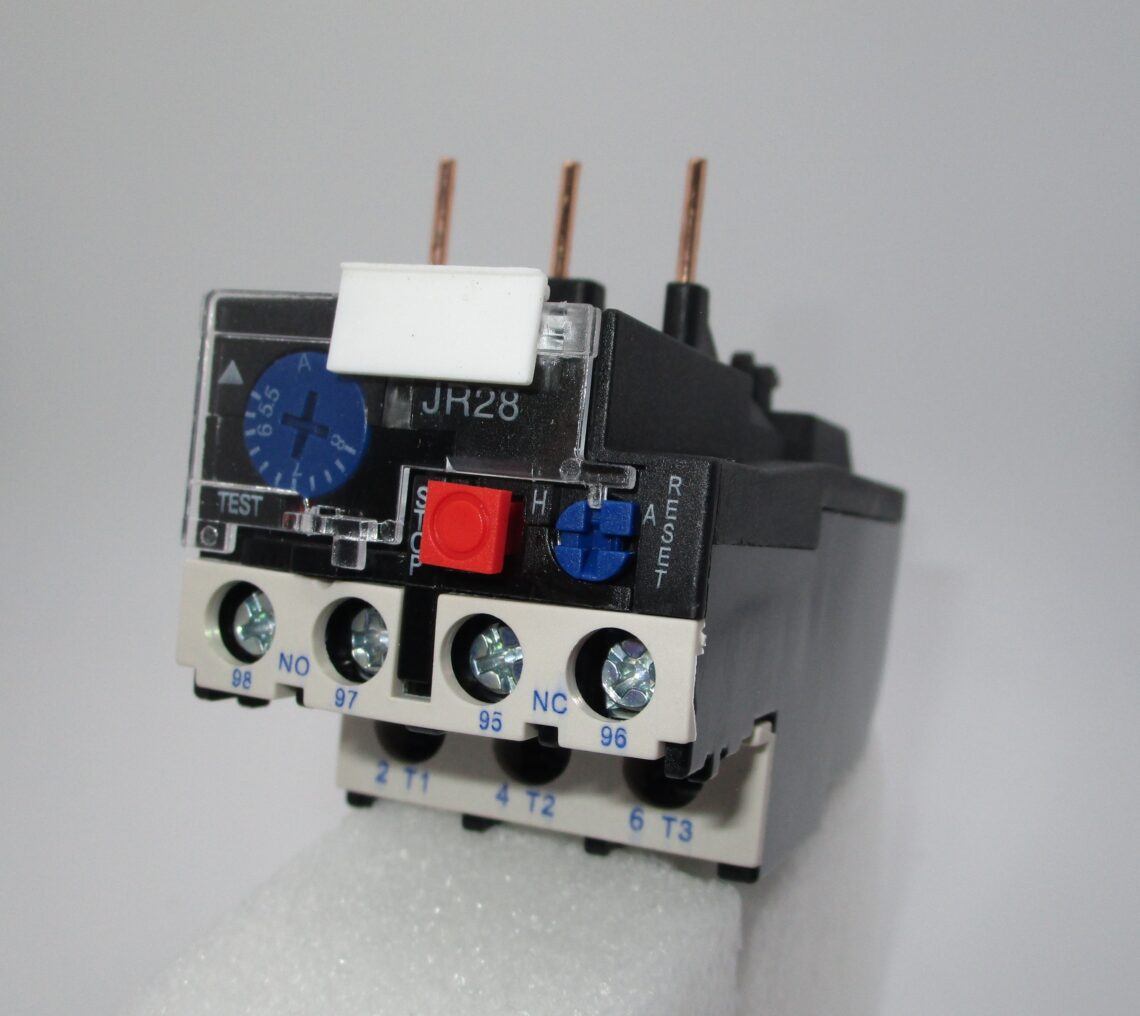 ANDELI JR28-25 Thermal Overload Relay 5.5-8 A compatible with LC1D Contactors