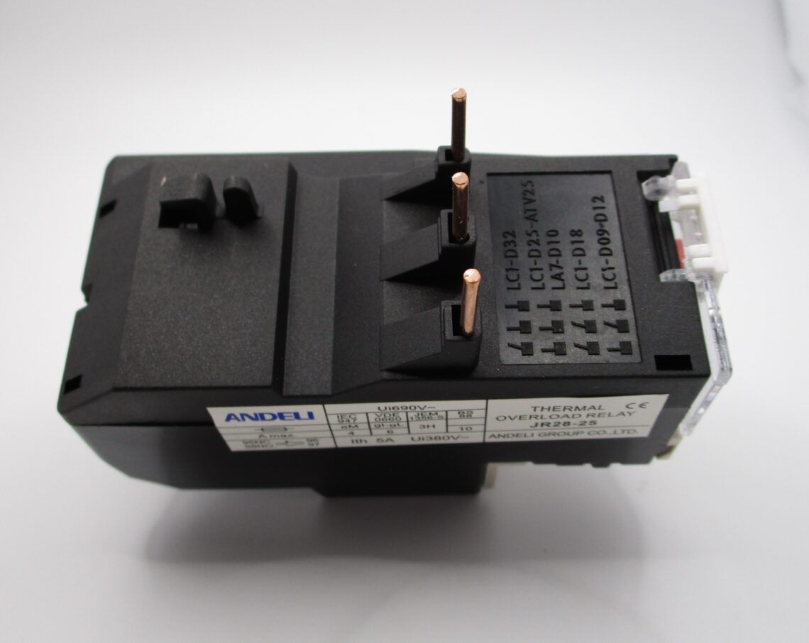 ANDELI JR28-25 Thermal Overload Relay 5.5-8 A compatible with LC1D Contactors - Image 3