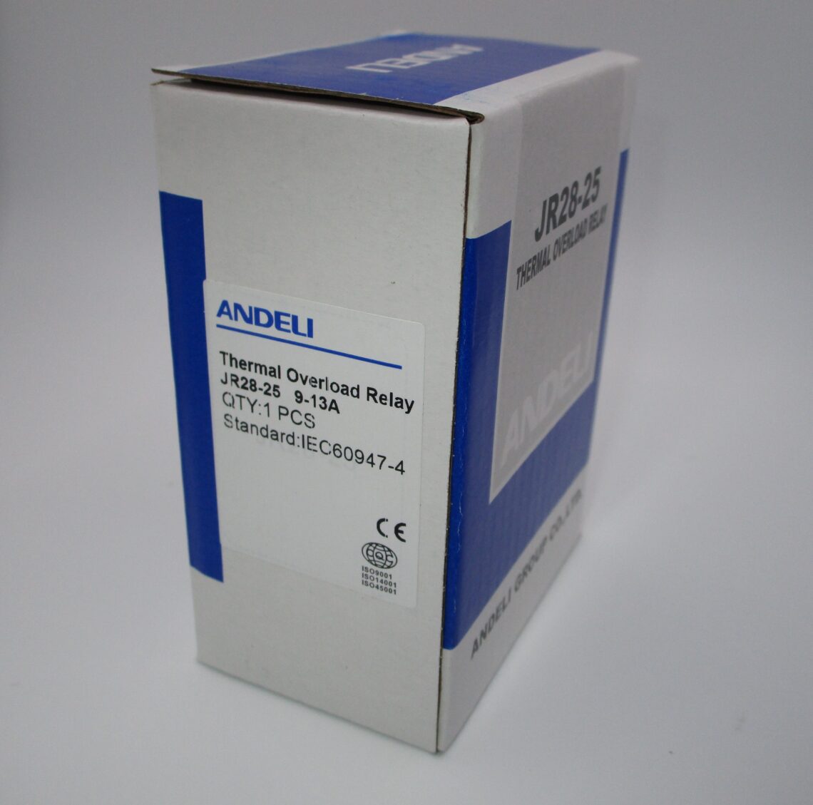 ANDELI JR28-25 Thermal Overload Relay 9-13 A compatible with LC1D Contactors - Image 2