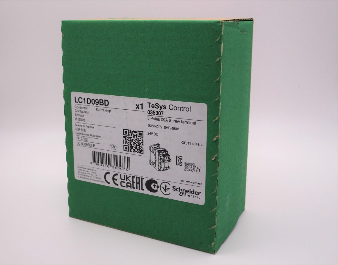 Schneider Contactor LC1D09BD