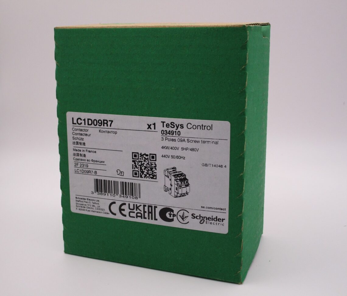 Schneider Contactor LC1D09R7