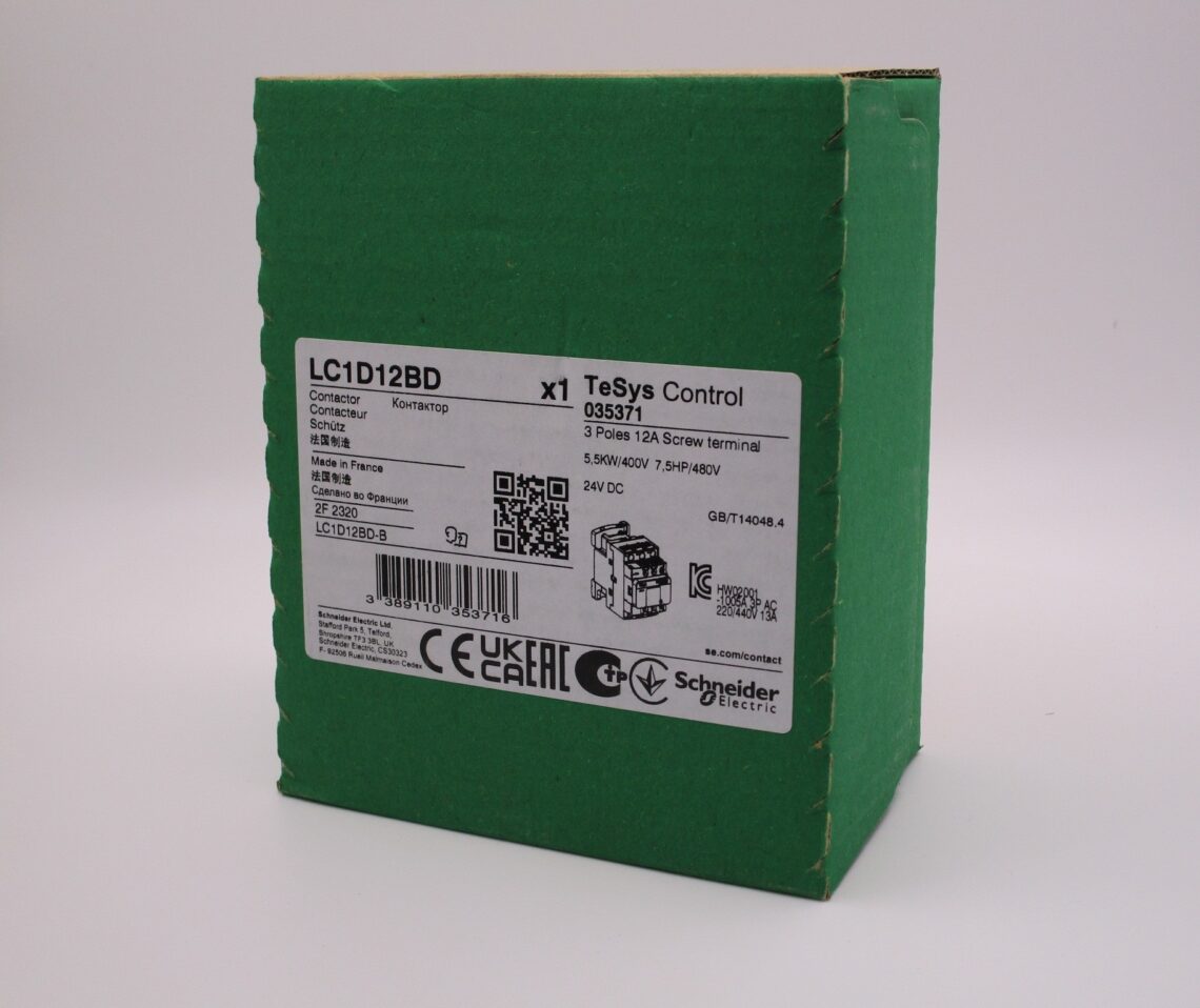 Schneider Contactor LC1D12BD