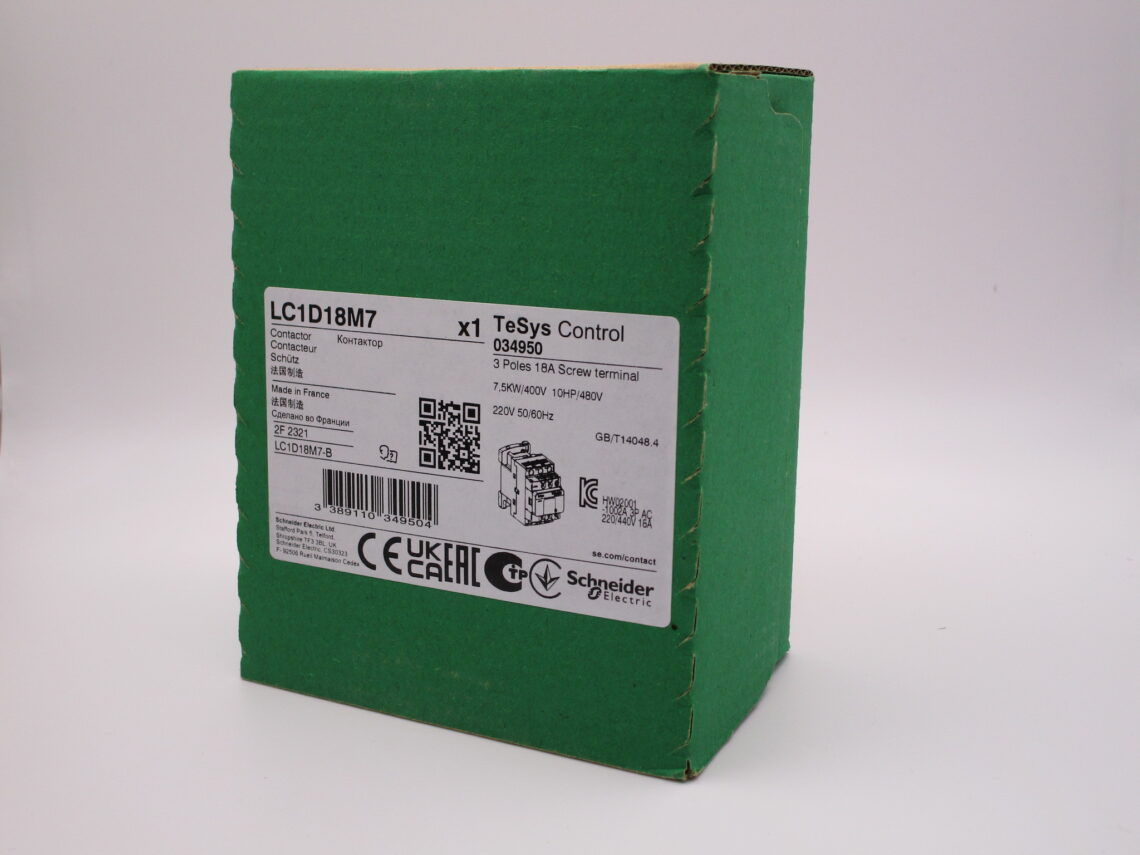 Schneider Contactor LC1D18M7