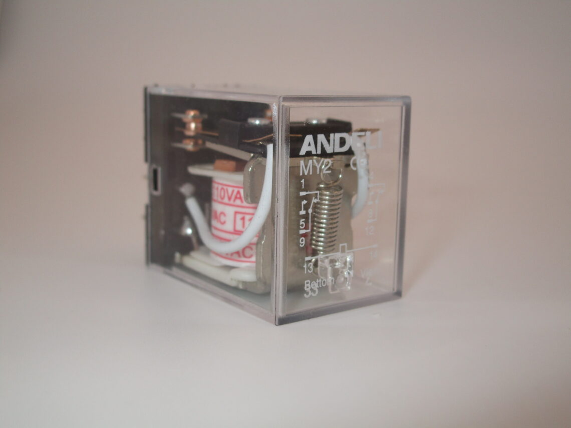 ANDELI MY2 Miniature Relay 110VAC/220VAC 8 Pin -Price for 2Pc- - Image 4