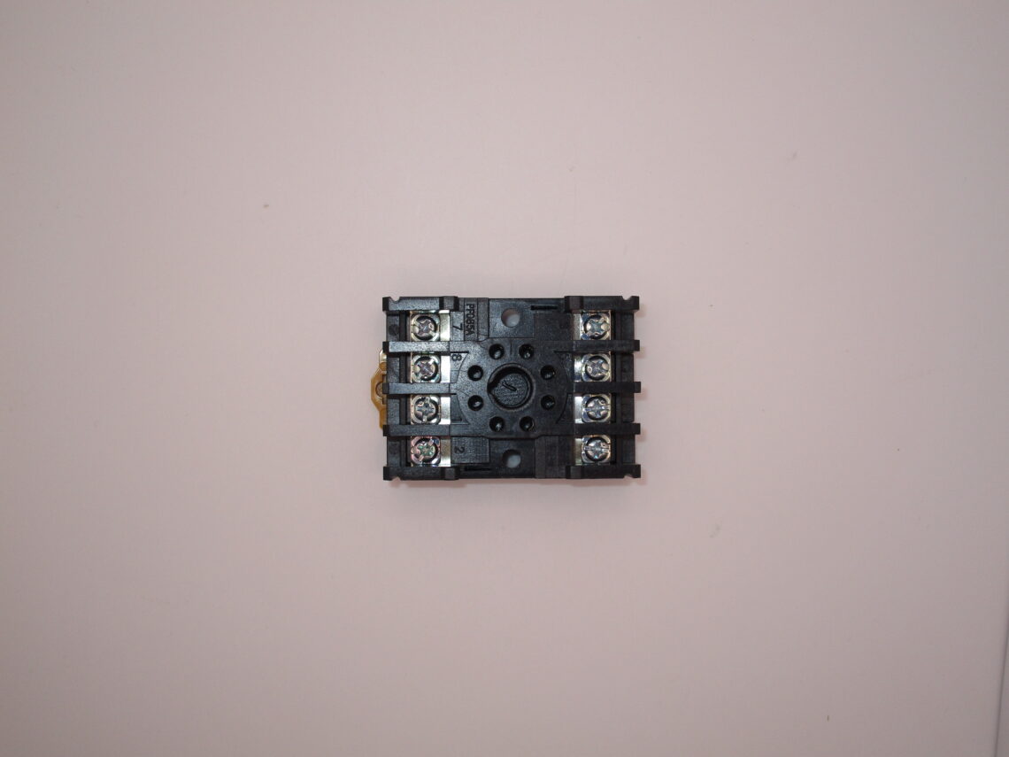 ANDELI Relay Socket PF085A Din Rail Mount 8 Pin