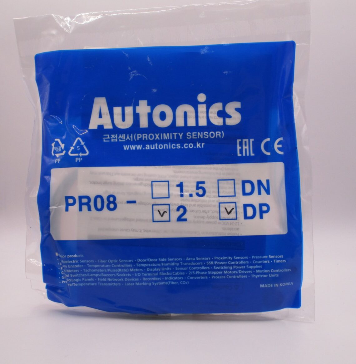 AUTONICS PR08-2DP Inductive proximity sensor