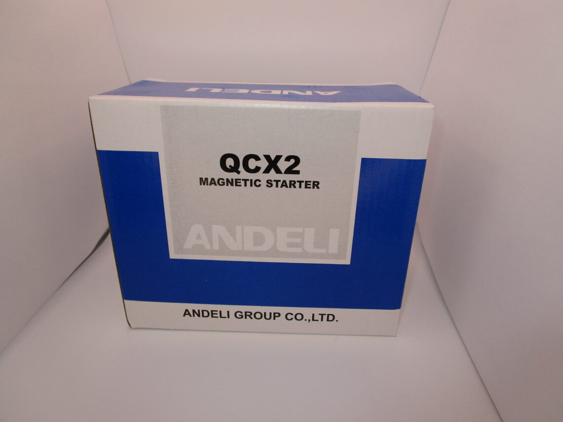 ANDELI QCX2-12 220VAC 13A QCX2-12 Magnetic Motor Starter 12 AMP / 220VAC - 690VAC Push Button - Image 3