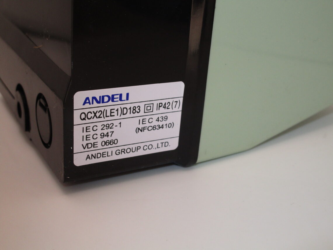 ANDELI QCX2-18 220VAC 18A Magnetic Motor Starter 18 AMP / 220VAC - 690VAC Push Button - Image 5