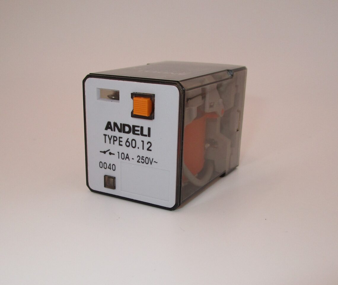 ANDELI Type 60.12 Relay Coil 110VAC / 8 Pin