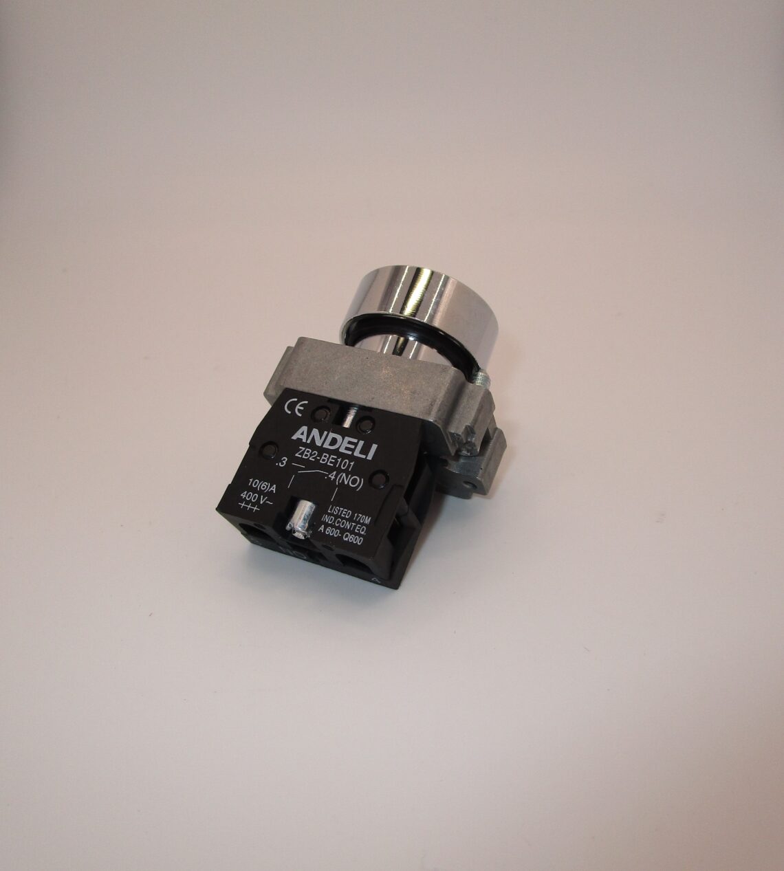 ANDELI 22mm Blue Push Button XB2BA61 Spring Return - Image 3
