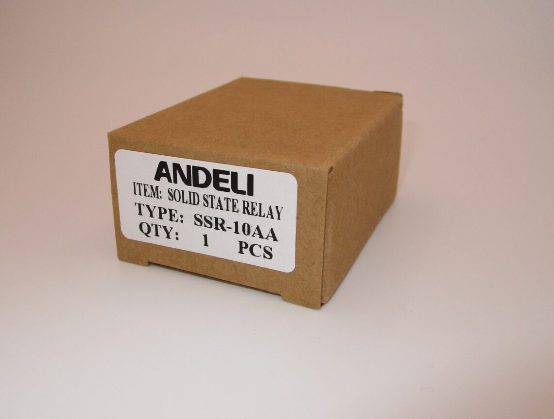 ANDELI SSR-10AA Solid State Relay 10A Load 24-380 VAC / Control 80-250VAC - Image 2