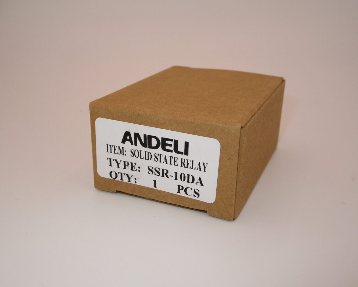 ANDELI SSR-10DA Solid State Relay 10A Load 24-380 VAC / Control 3-32VDC - Image 2