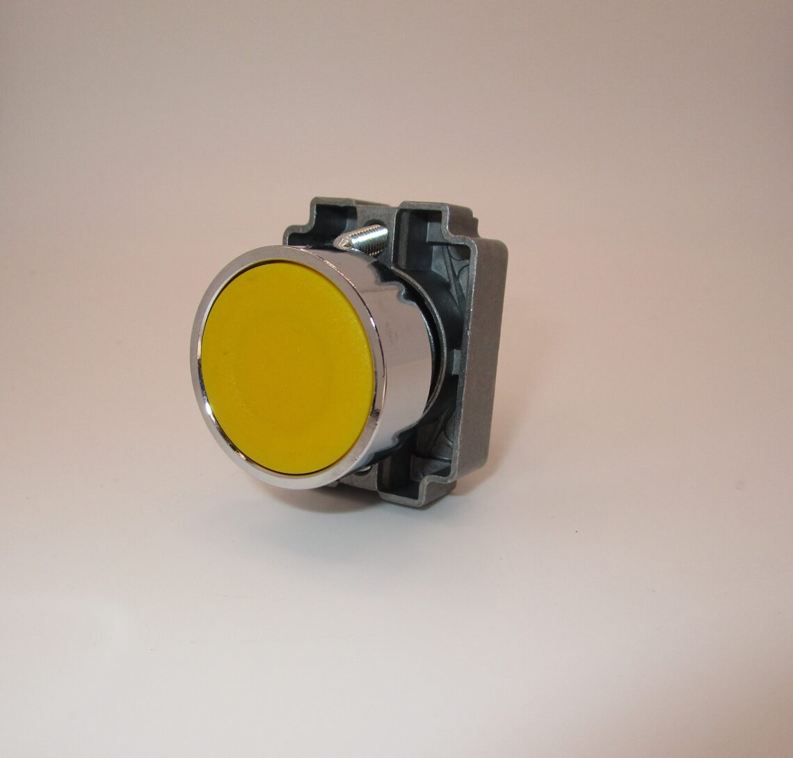ANDELI XB2BA51 22mm Yellow Push Button Spring Return - Image 6