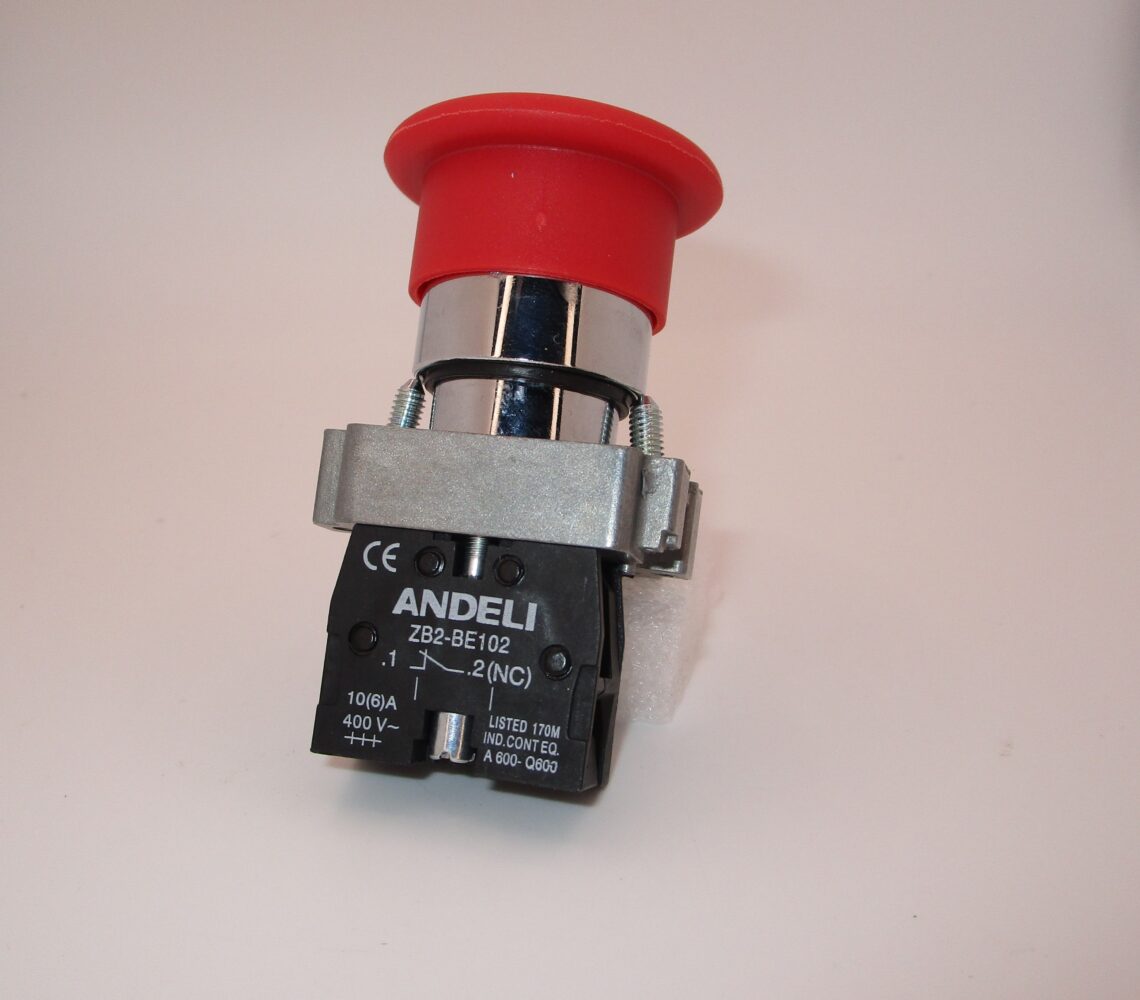 ANDELI XB2BC42 40mm Red mushroom button - Image 4