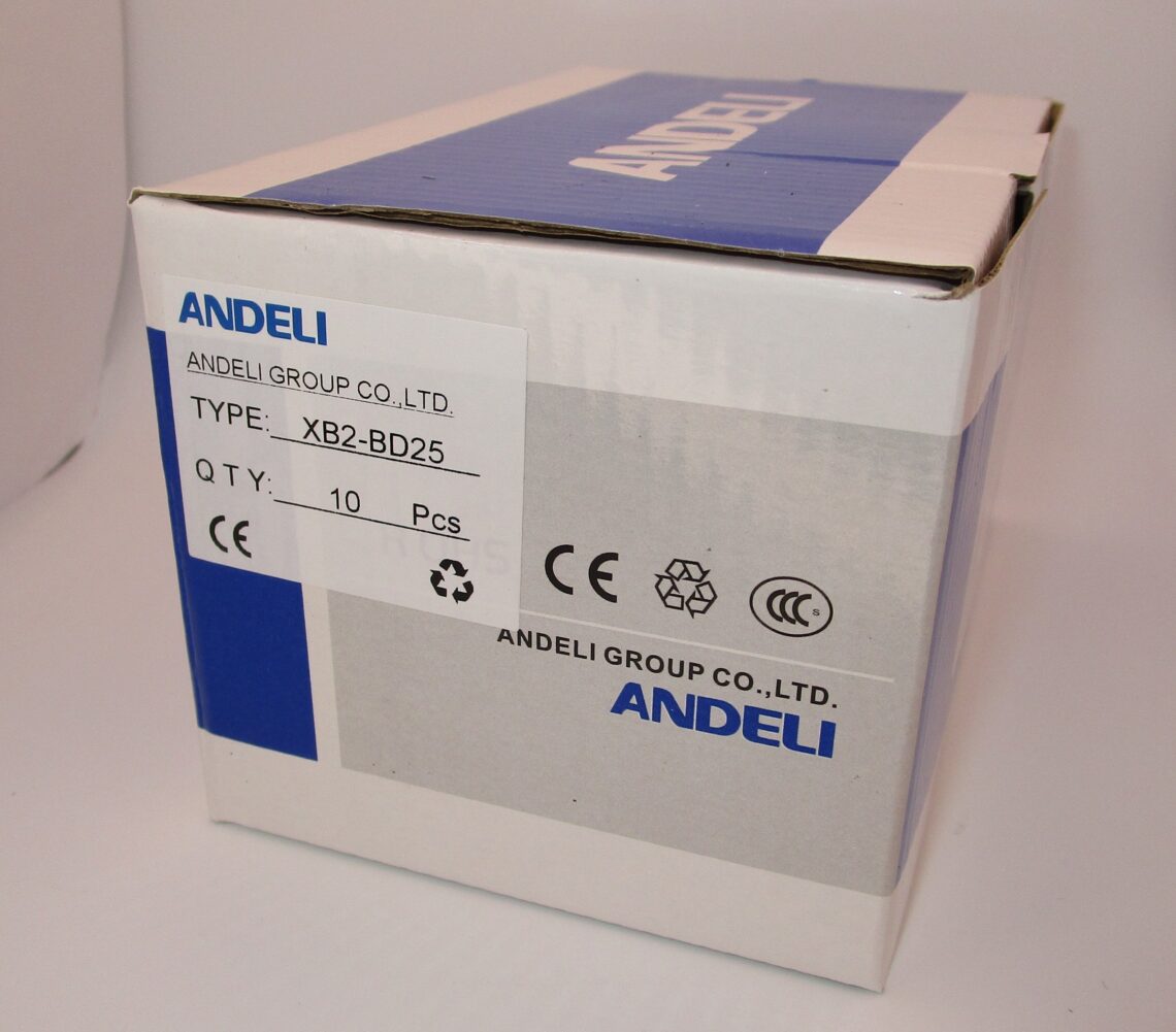 ANDELI XB2BD25 22mm Black Selector 2 position - Image 2