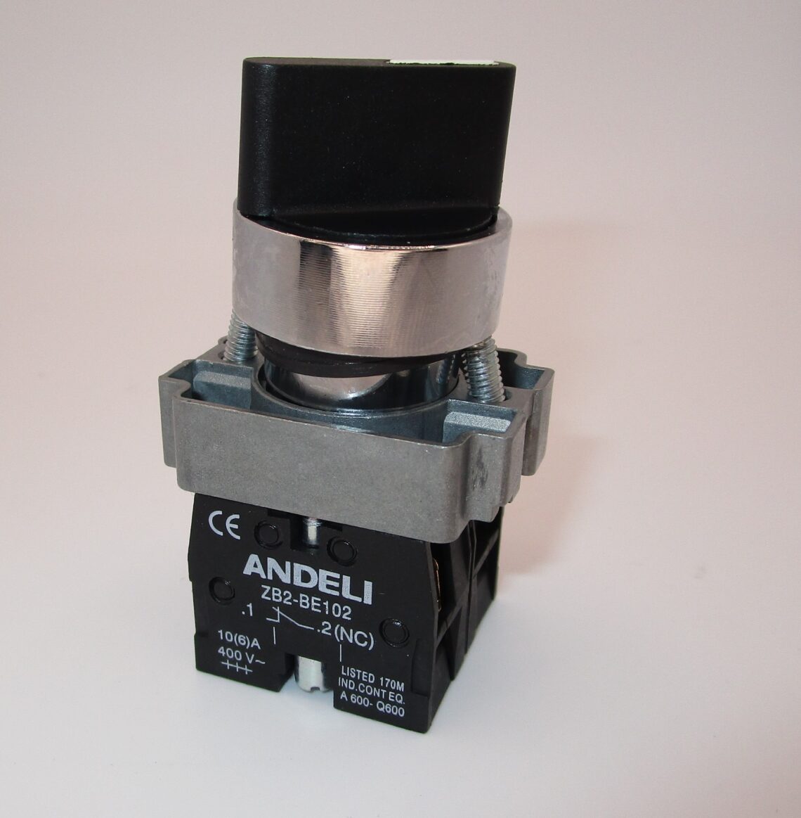 ANDELI XB2BD25 22mm Black Selector 2 position - Image 3