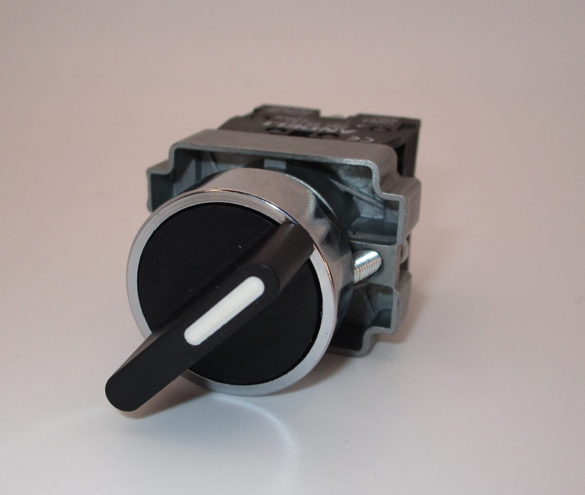 ANDELI XB2BD25 22mm Black Selector 2 position