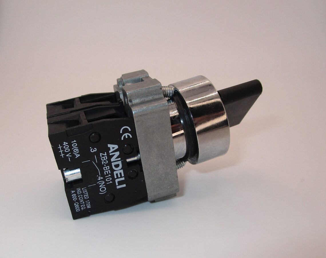 ANDELI XB2BD25 22mm Black Selector 2 position - Image 5