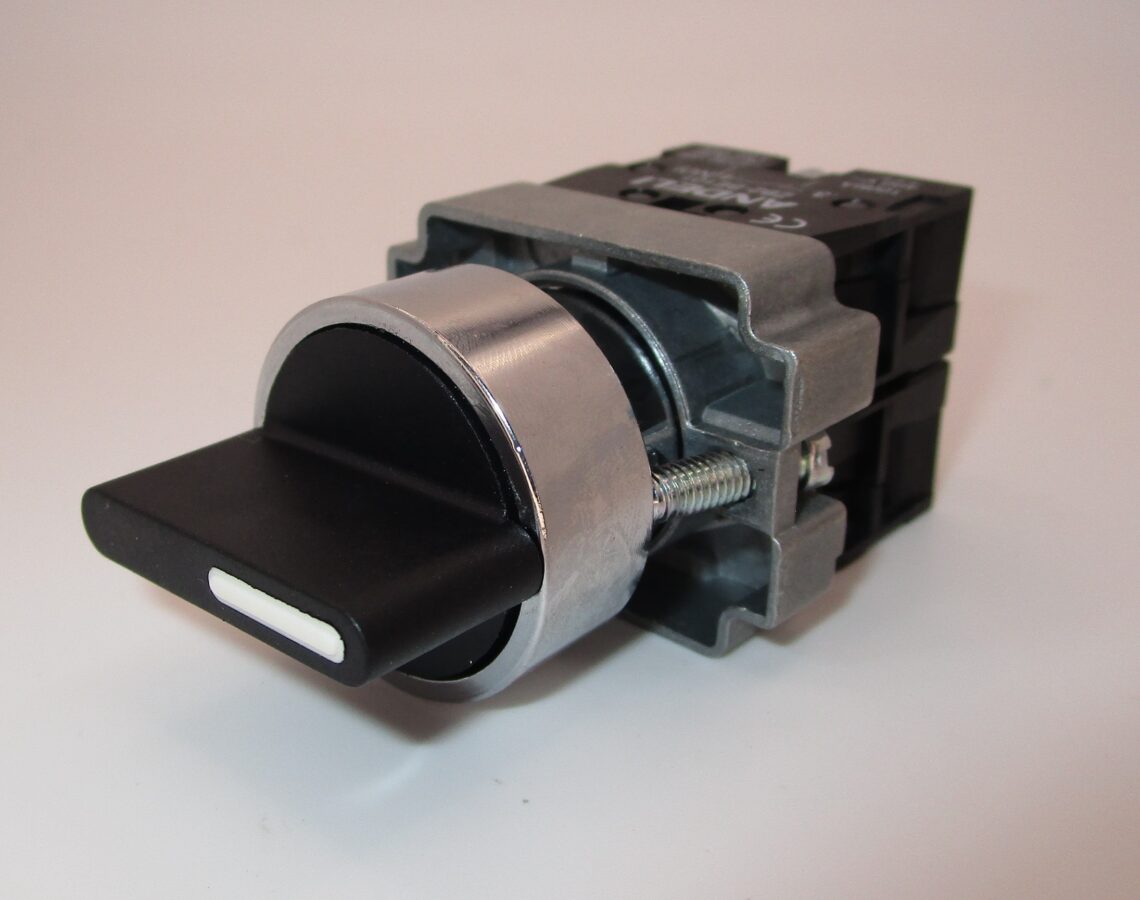 ANDELI XB2BD33 22mm Black Selector 3 position