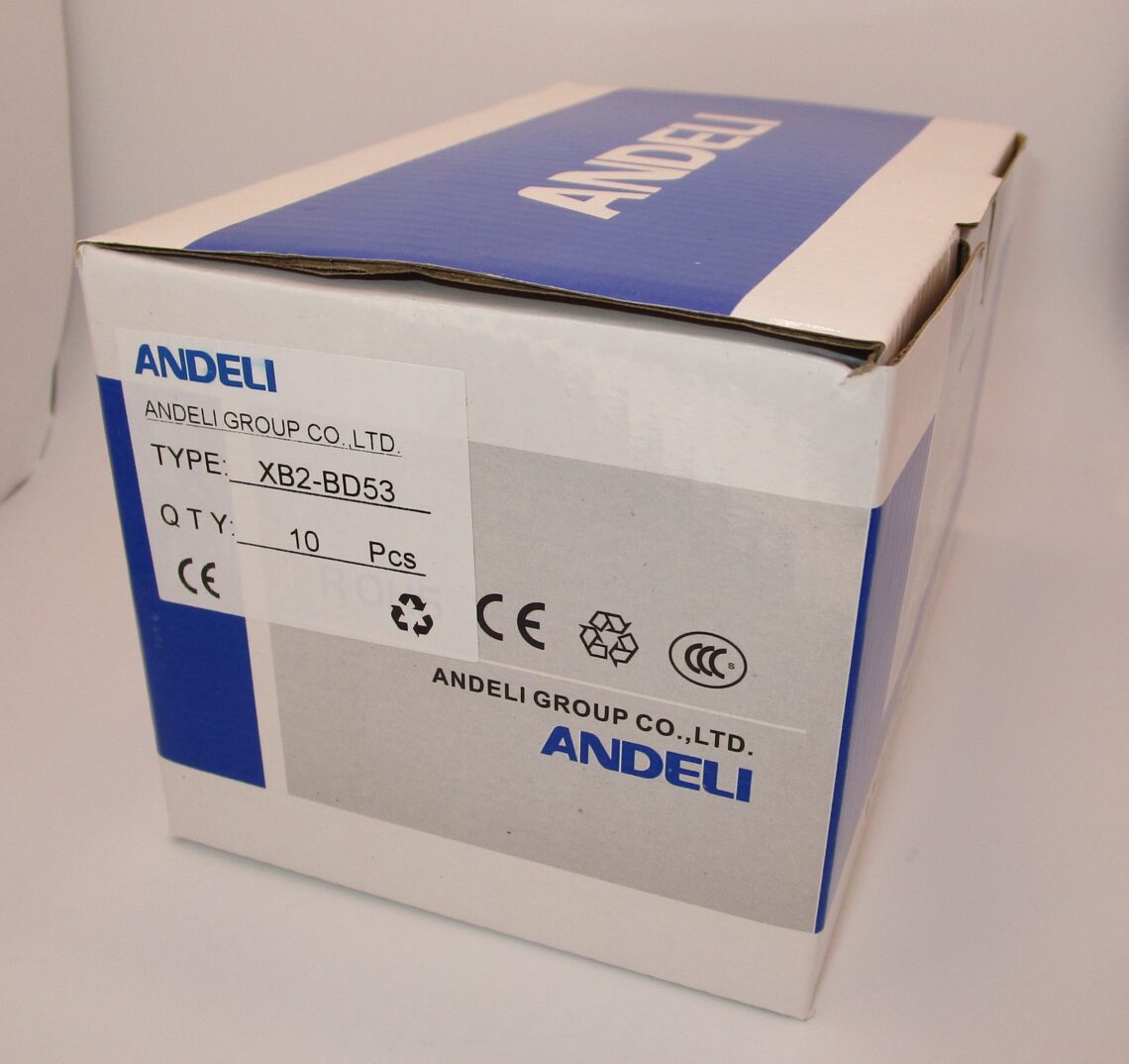 ANDELI XB2BD53 Black Selector 3 position spring return to center - Image 2