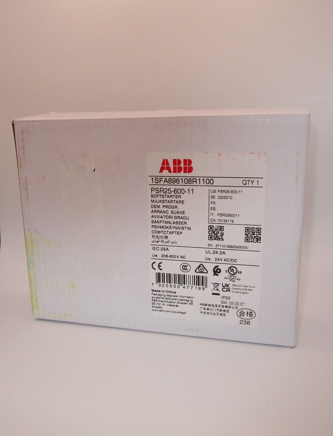 ABB PSR25-600-11 Genuine ABB Soft Starter - Image 2