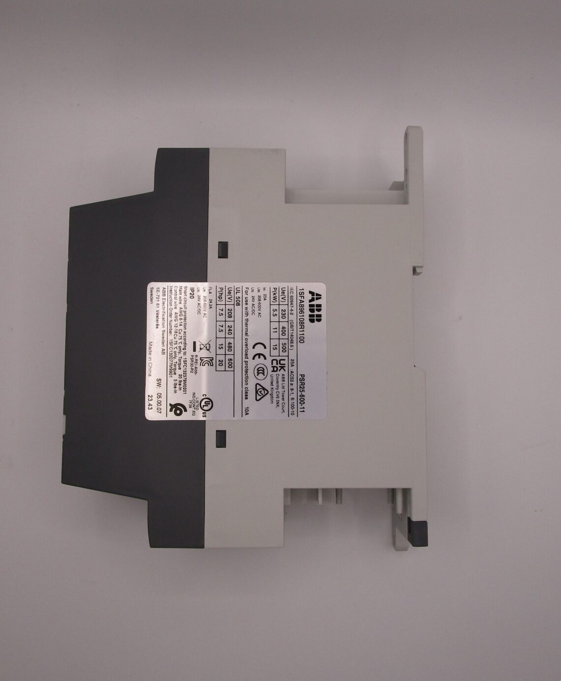 ABB PSR25-600-11 Genuine ABB Soft Starter - Image 4