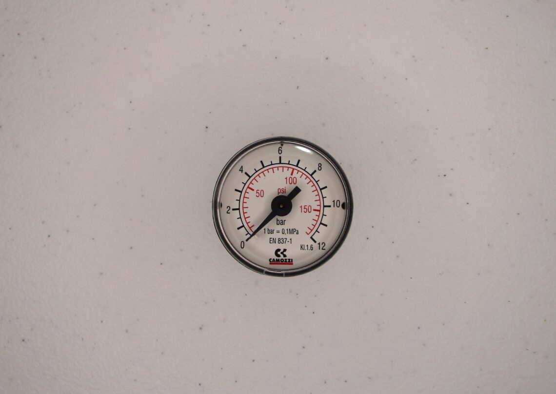 CAMOZZI M043-P12 Pressure gauge 0-175 psi