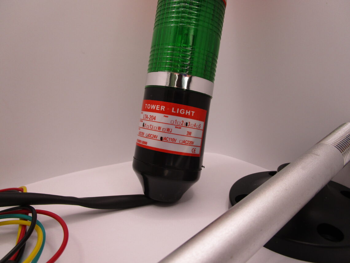 Light tower LTA204-3T-110VAC Height 9 Inches / 23 cm - Image 2
