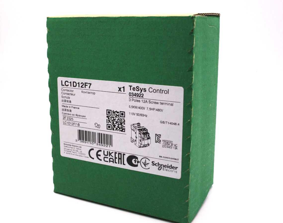 SCHNEIDER LC1D12F7 Contactor