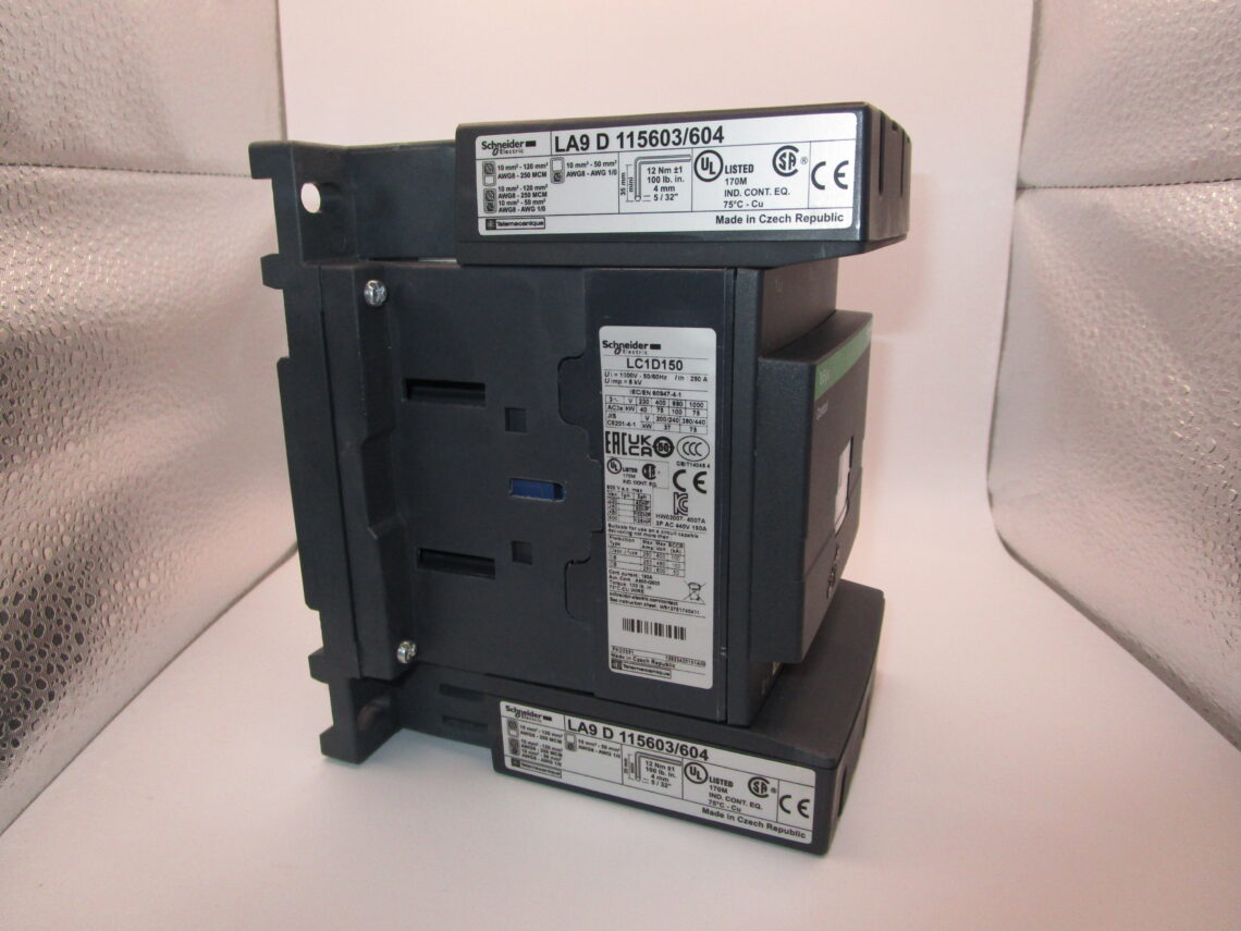 SCHNEIDER LC1D150M7 Contactor - Image 3