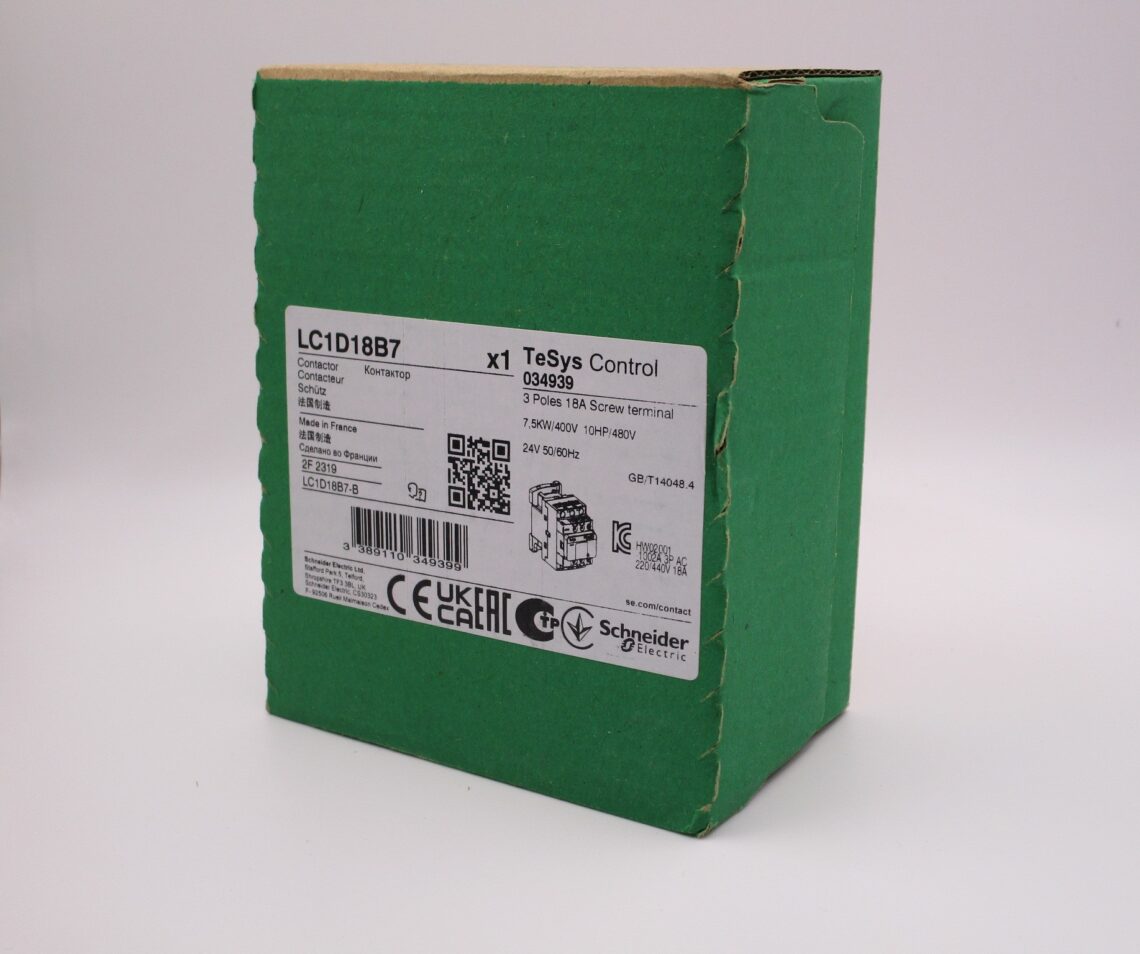 Schneider Contactor LC1D18B7