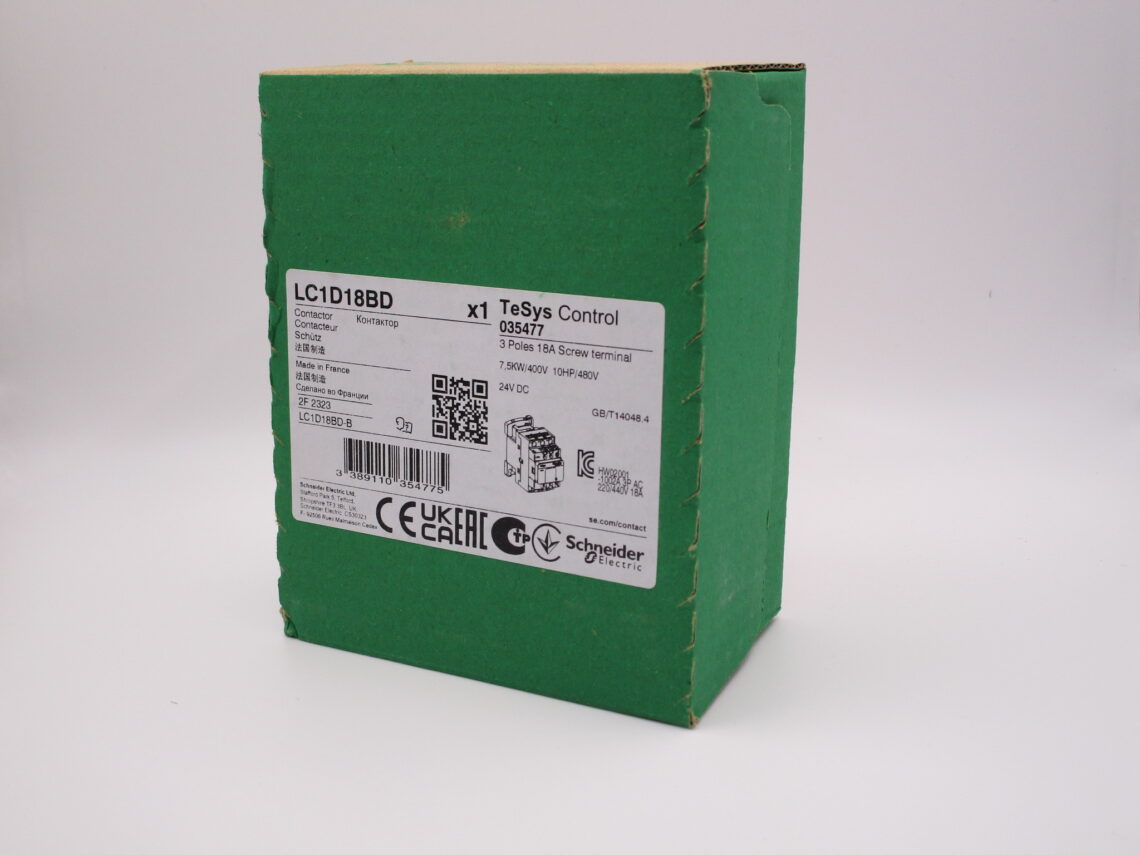 Schneider Contactor LC1D18BD