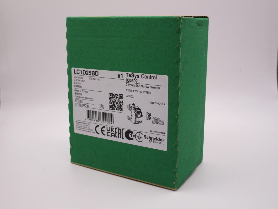 Schneider Contactor LC1D25BD
