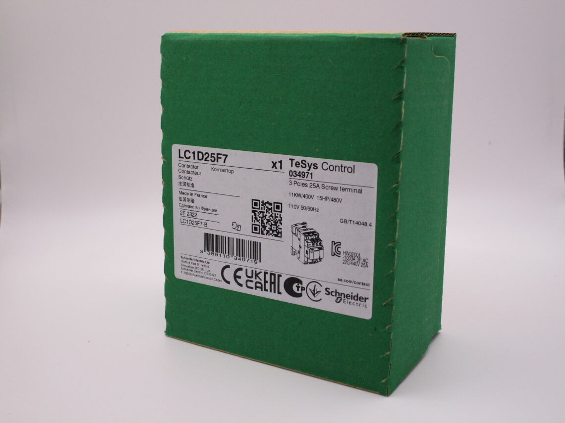 Schneider Contactor LC1D25F7