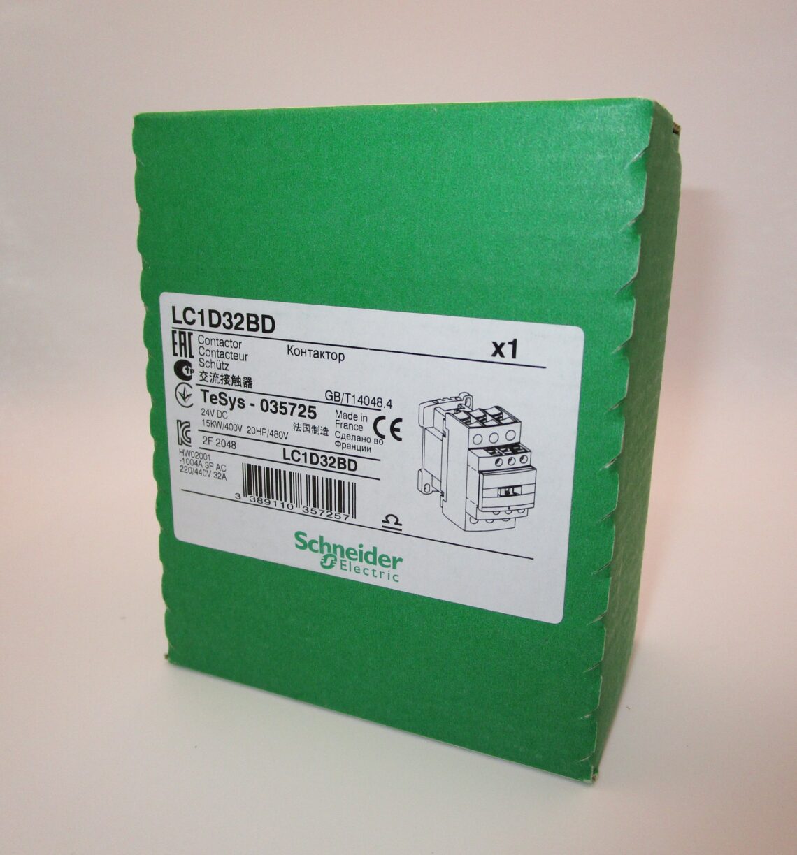 Schneider Contactor LC1D32BD