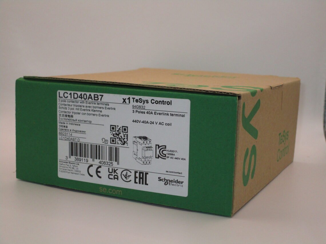 SCHNEIDER LC1D40AB7 Contactor - Image 2